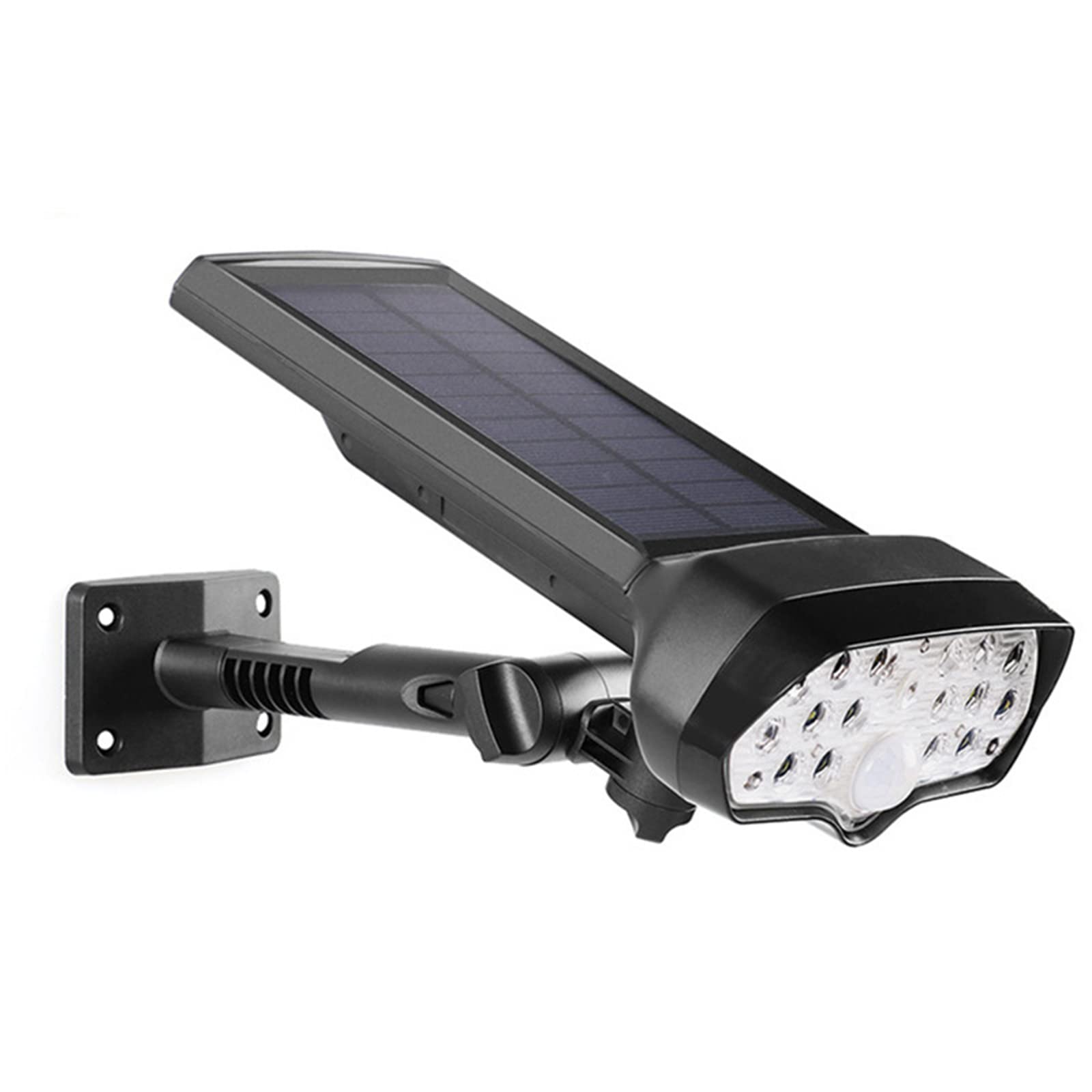 Solar Security Light Outdoor - 360° Adjustable Motion Sensor Solar Powered Wall Light with Dummy Camera for Garden, Door, Pathway, Yard & Garage | Weatherproof LED Night Light for Home Safety & Property Protection