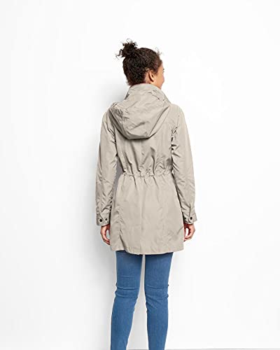 Orvis Women's Lightweight Hooded Packable Water-Resistant Windbreaker Jacket with Pockets - Perfect for Travel, Hiking & Outdoor Adventures