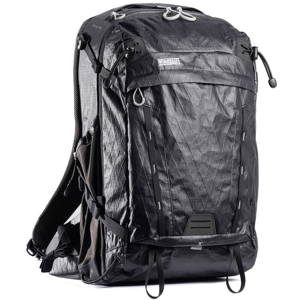 MindShift Gear Backlight XP 26L Camera Backpack - Waterproof DSLR Backpack for Photographers, Travel & Hiking - Black Camera Bag with Laptop Compartment & Tripod Holder