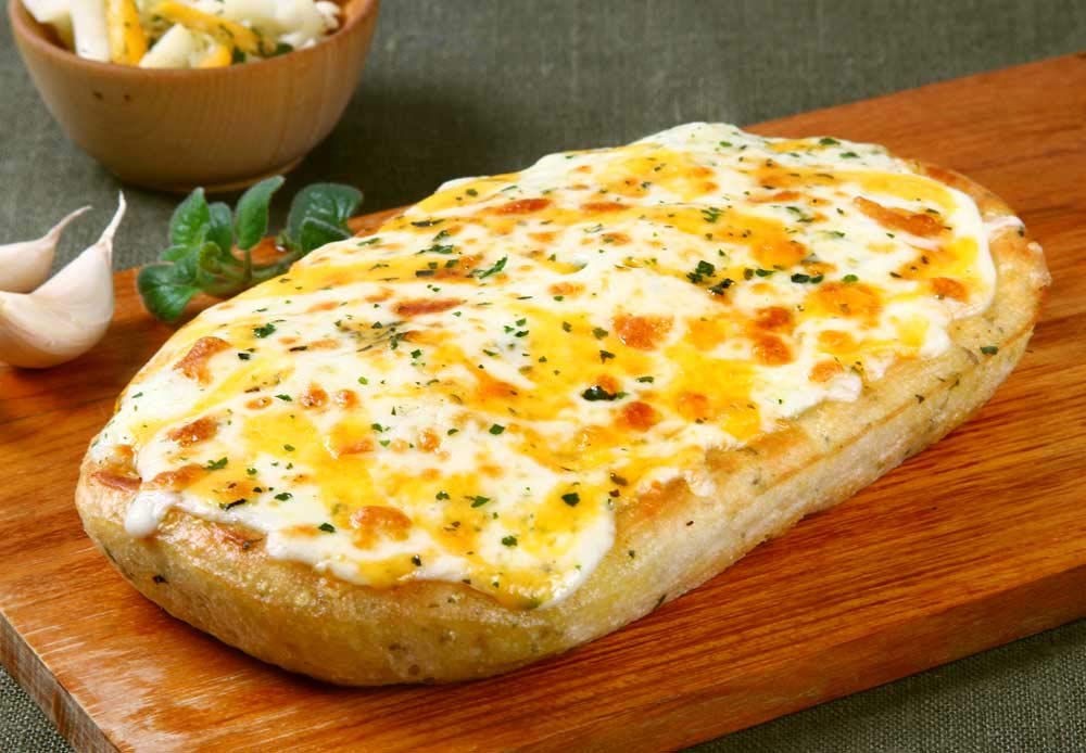 Orian Garlic Cheese Bread - 4.42 oz (48 Pack) | Frozen Garlic Bread with Cheese | Perfect for Parties, Appetizers & Family Dinners