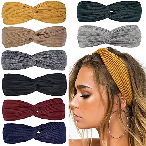 Boho Print Yoga Headbands for Women - Stylish & Comfortable Hair Accessories for Yoga, Workouts, and Everyday Wear