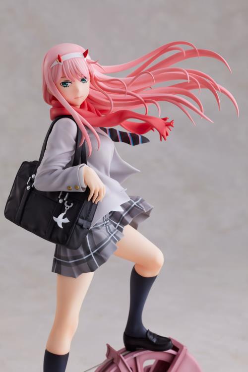 Aniplex 1/7 Scale Figure - Darling in the Franxx Zero Two (School Unicorn Ver.) Anime Collectible Statue | Perfect for Display in Anime Collections, Gaming Rooms & Otaku Decor