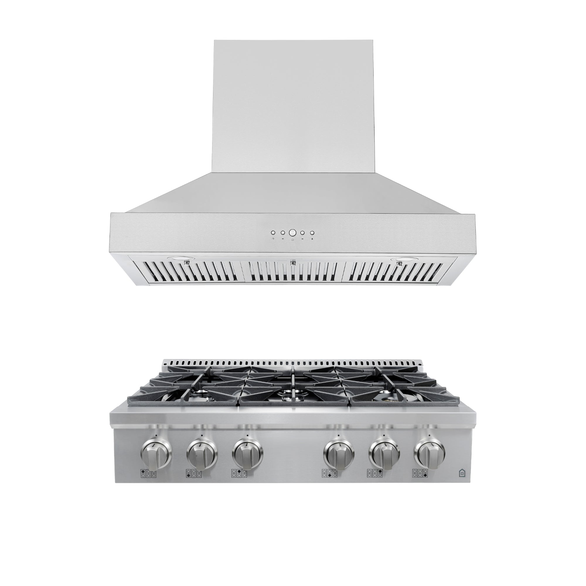 Ancona 2-Piece Kitchen Appliance Set - 36