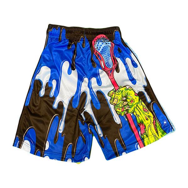 Boys Zombie Lacrosse Shorts - Lightweight & Breathable for Sports & Training - Perfect for Lacrosse, Soccer, and Outdoor Activities