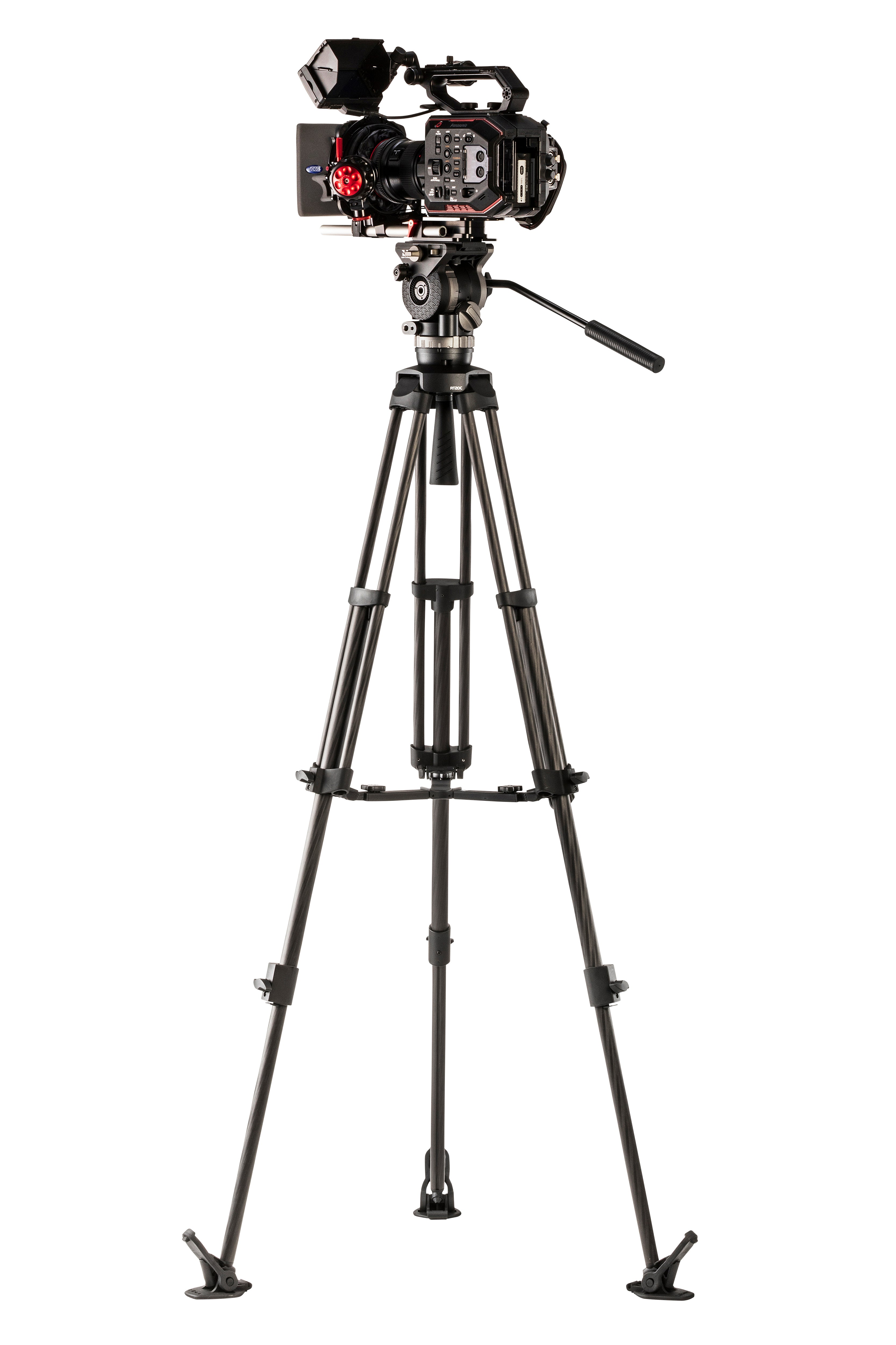 Libec NX 300MC Carbon Fiber Tripod - Professional Camera Tripod for Photography & Videography - Lightweight & Sturdy for Outdoor Shooting, Travel Vlogging, Studio Work