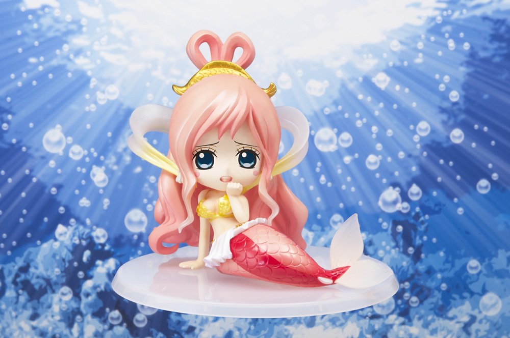 TAMASHII NATIONS Bandai Princess Shirahoshi One Piece Chibi-Arts Figure - Anime Collectible for Display & Gift for Fans