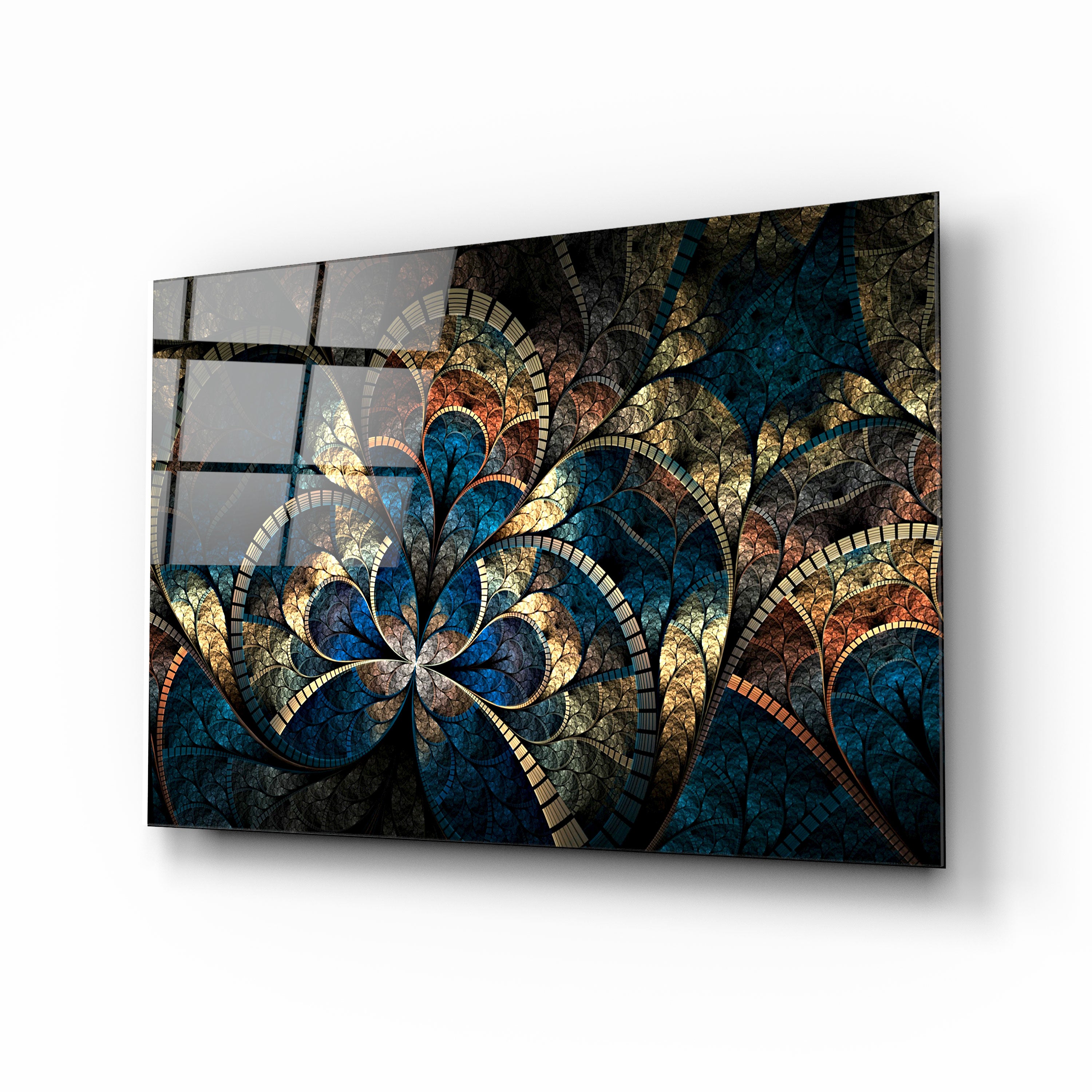 Vintage Stained Glass Panels - Handcrafted Decorative Window Art for Home, Church & Wedding Decor | Perfect for Gothic, Victorian & Traditional Interiors