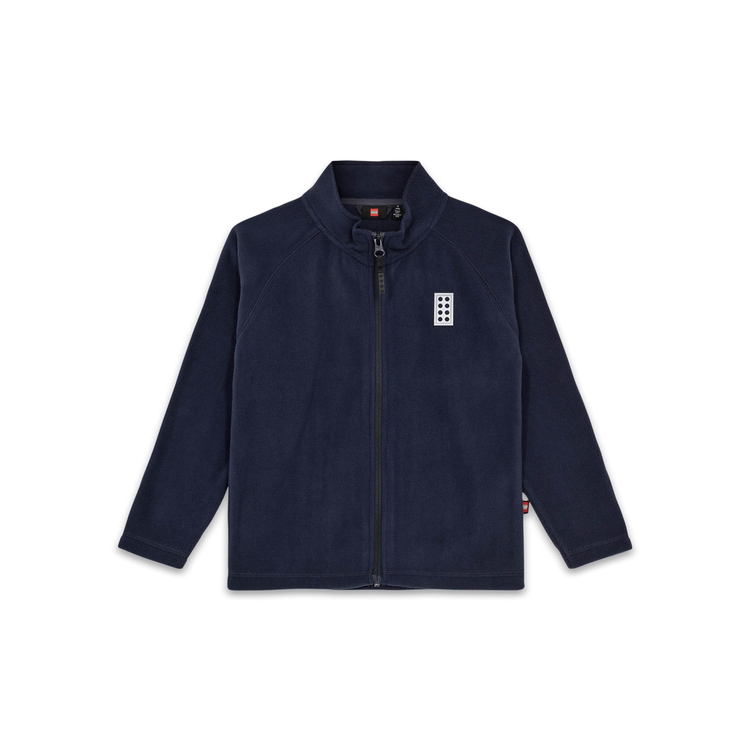 LEGO Wear Kids & Baby Full-Zip Fleece Cardigan Jacket - Soft & Warm Winter Outerwear for Boys & Girls, Dark Navy, Size 4T - Perfect for School, Playdates & Outdoor Activities