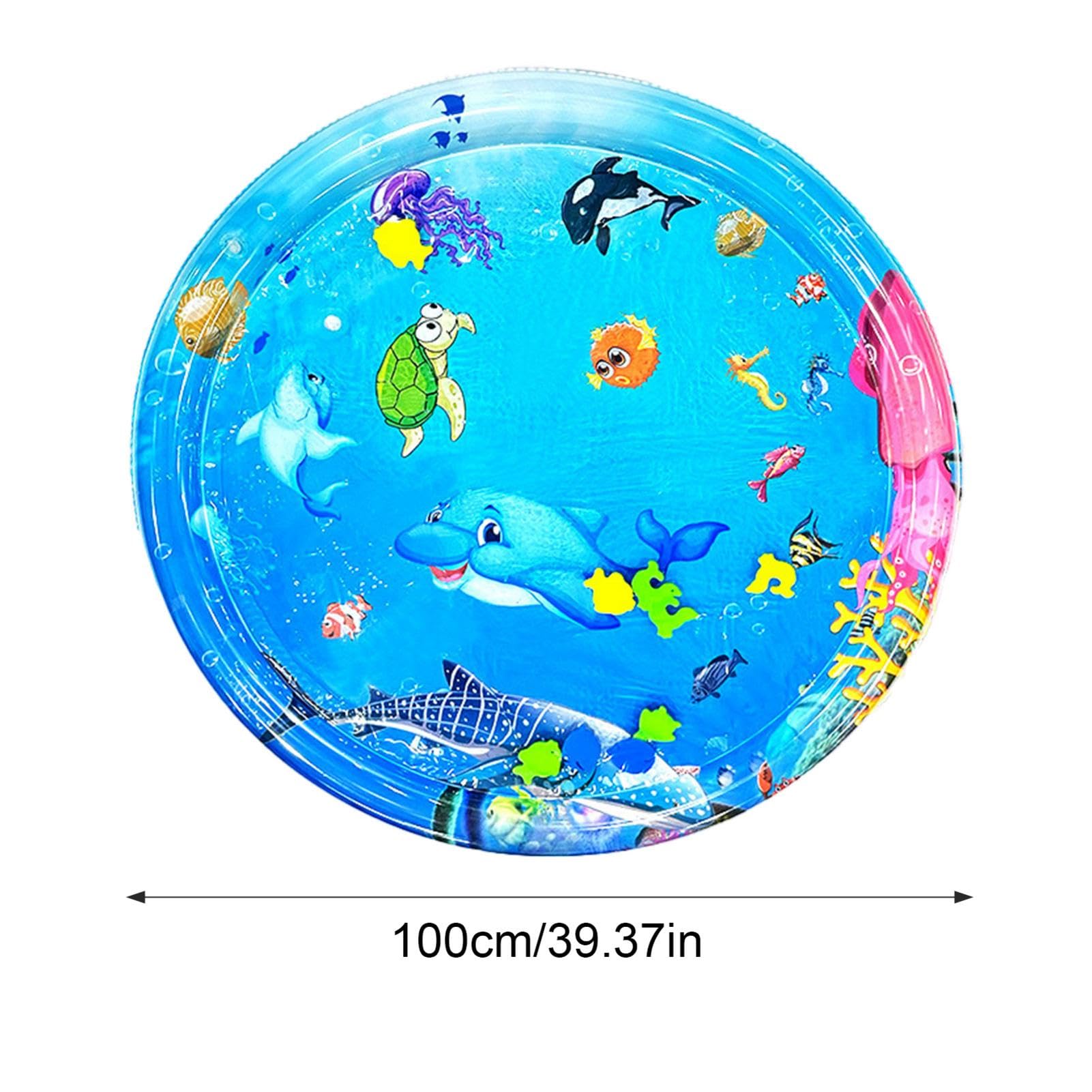 Water Sensor Play Mat for Dogs & Pets - Inflatable Outdoor Pet Water Mat with Motion Sensor, Foldable & Lightweight Splash Pad for Backyard, Pool, Beach | Perfect for Summer Fun & Cooling Off