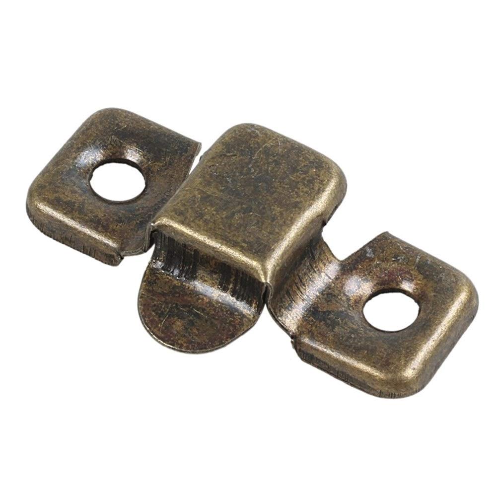 Duckbilled Metal Toggle Latch Catch - Bronze Tone Cabinet Box Hasp Lock (Brown) for Toolbox, Storage Cases & Industrial Equipment - Secure Fastening Solution