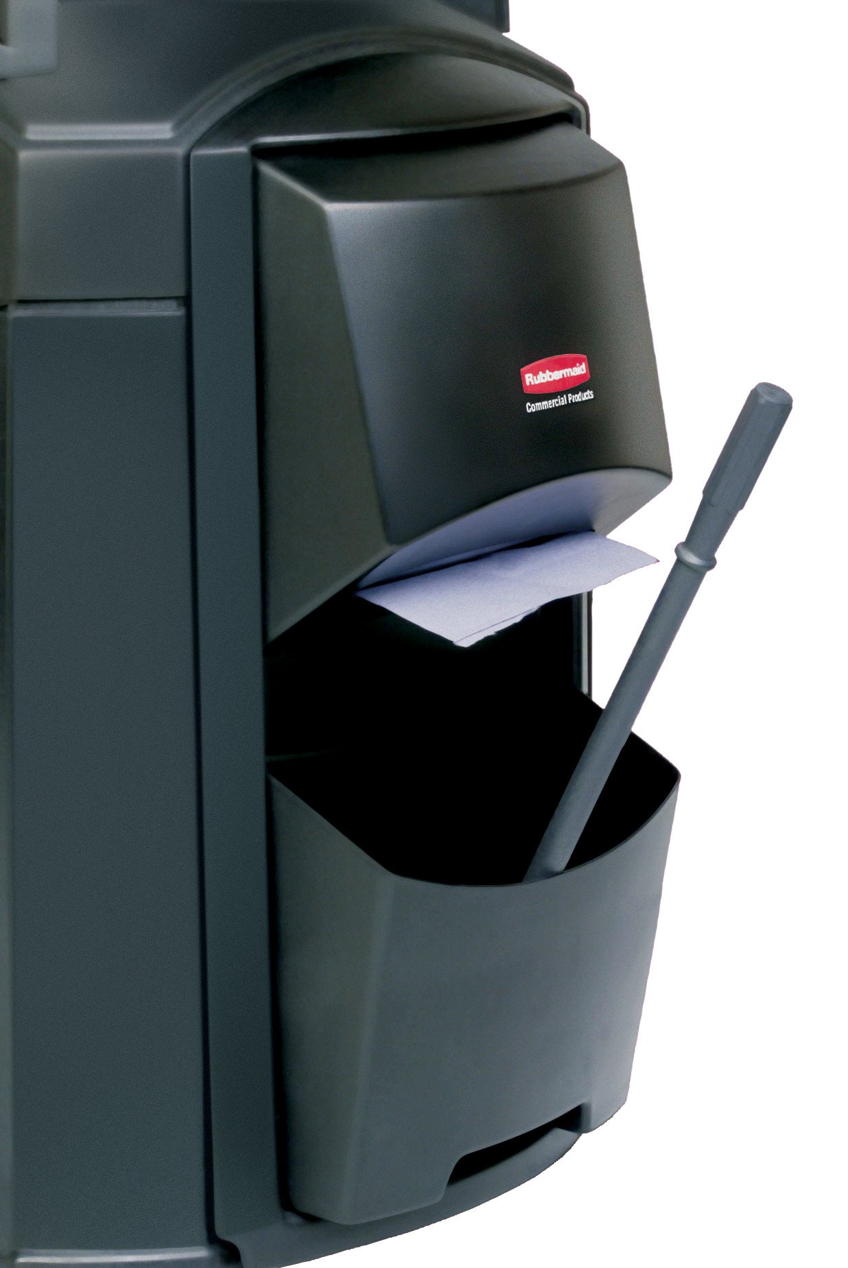 Rubbermaid Commercial Heavy-Duty Window Wash Kit for Landmark Series Store Front Containers - Black Outdoor Cleaning Solution for Gas Stations, Convenience Stores & Retail Shops | Perfect for Storefront Maintenance & Exterior Glass Cleaning