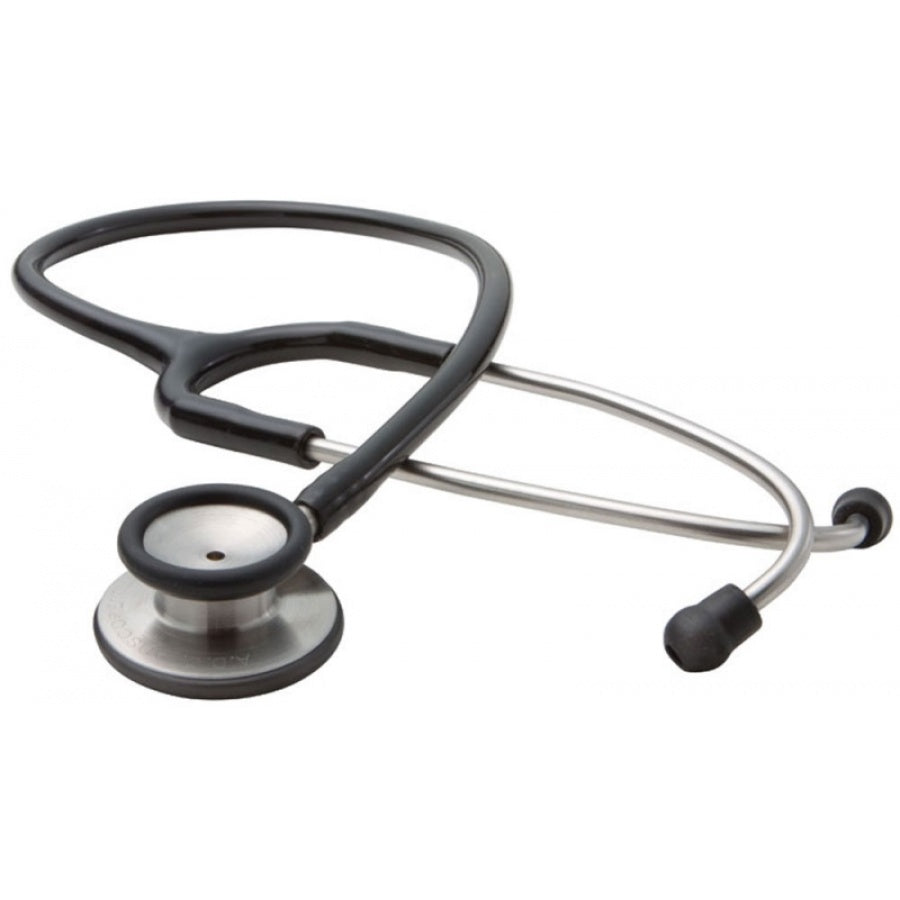 Adscope 603 2 HD Stethoscope - Premium Dual Head Stethoscope for Medical Professionals, 1 Count, Black, 21 Inch - Ideal for Doctors, Nurses & Students in Hospitals & Clinics