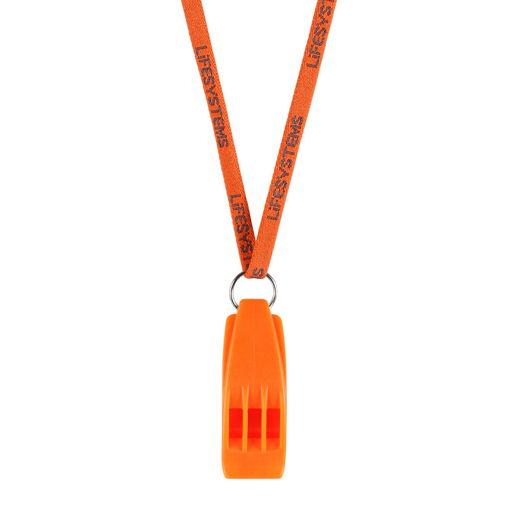 Lifesystems Hurricane Tri-Tone Safety Whistle 122dB - Emergency Survival Whistle for Camping, Hiking, Boating & Outdoor Adventures