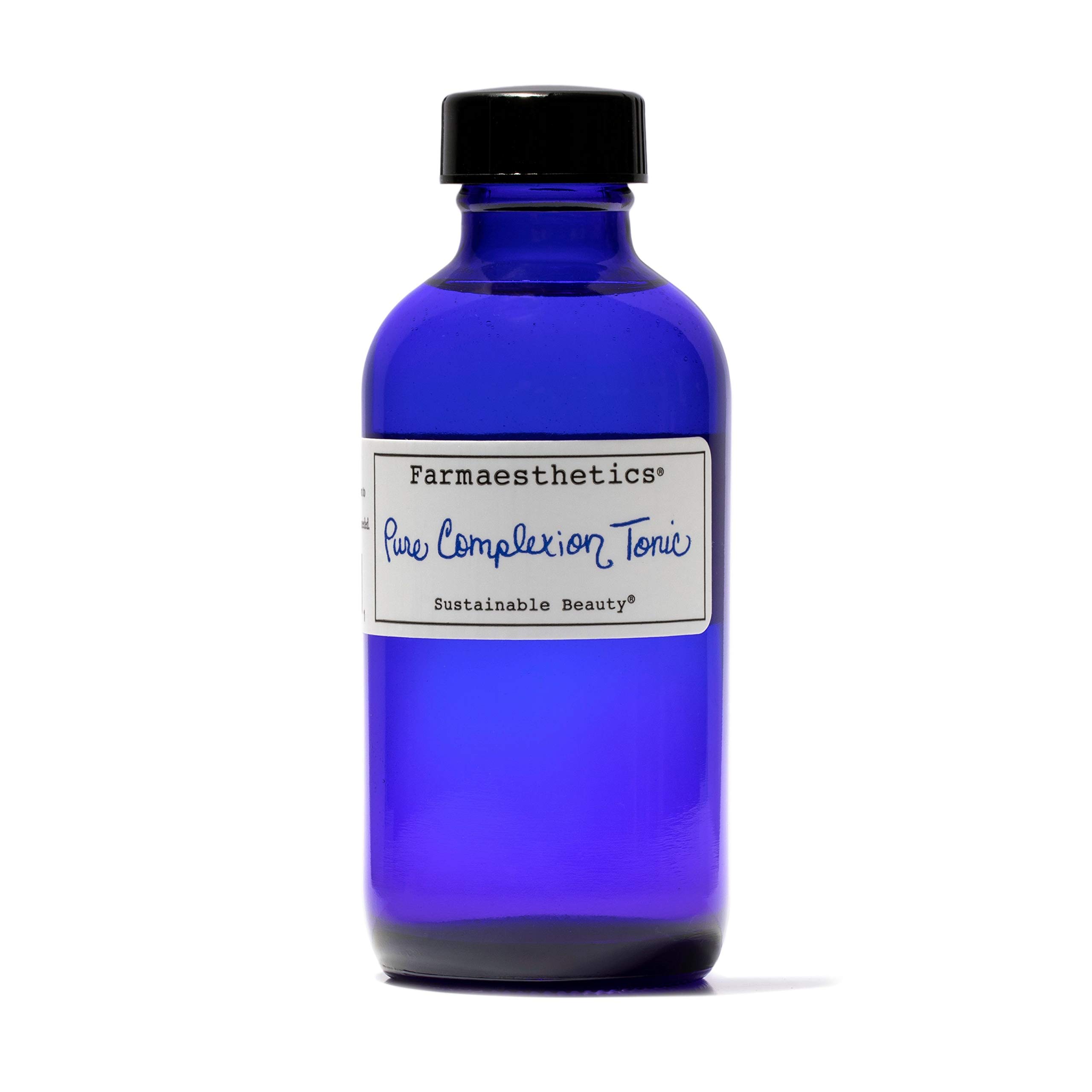 Farmaesthetics Pure Complexion Tonic 4oz | Organic Facial Toner for Glowing Skin | Clean, All-Natural, Sustainable Skincare | Perfect for Daily Hydration & Post-Cleansing Routine
