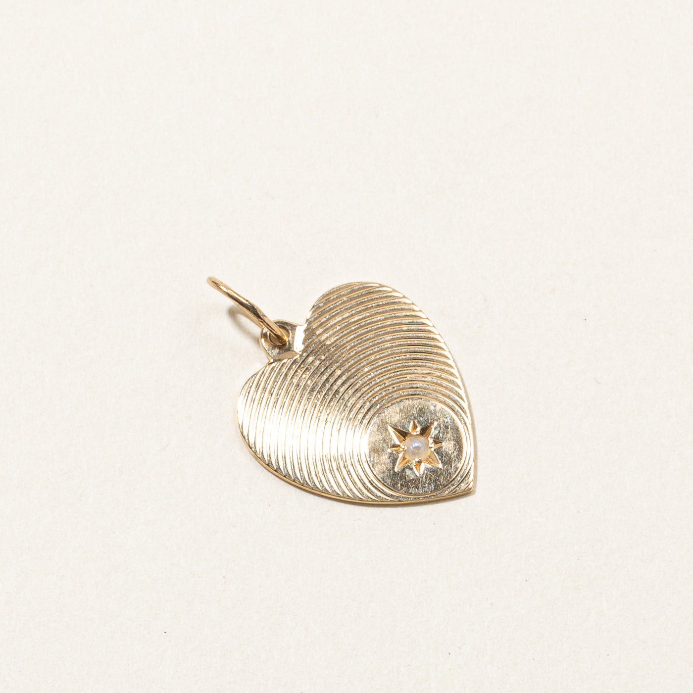 Elegant Seed Pearl Heart Pendant Necklace - Dainty 14K Gold Jewelry for Women | Perfect Gift for Valentine's Day, Anniversary & Special Occasions