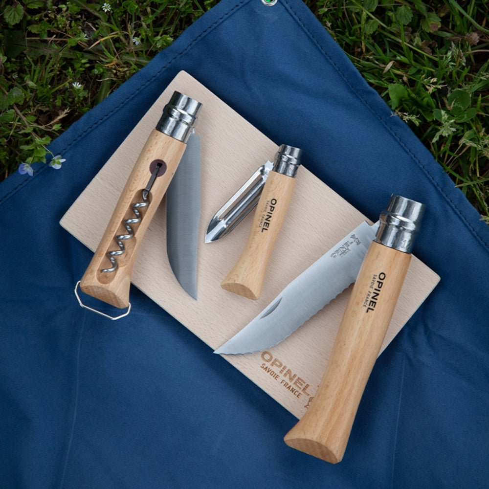 Opinel Nomad Cooking Kit - Compact Outdoor Camping Cookware Set for Hiking, Backpacking & Survival - Perfect for Campers & Adventurers