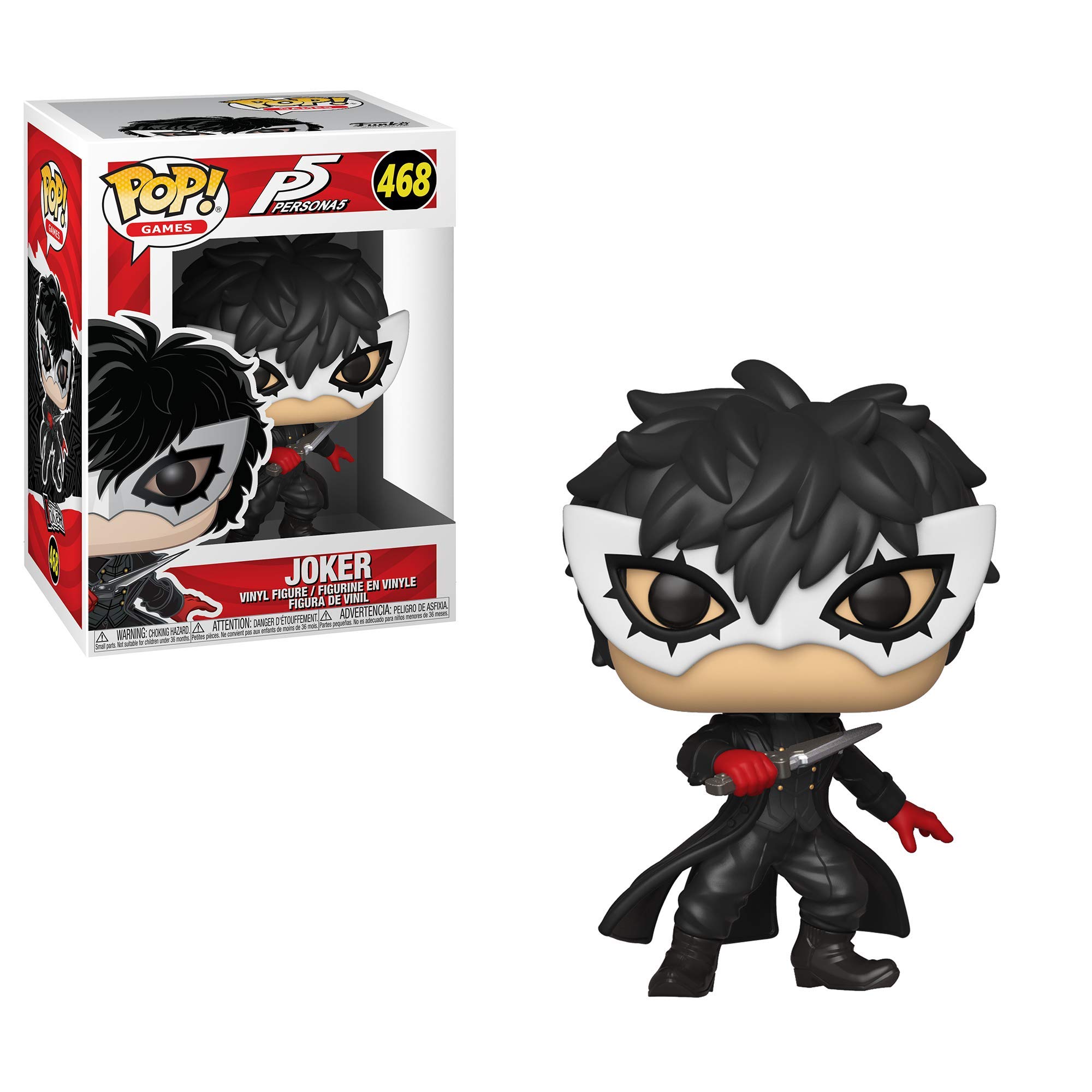 Funko Pop! Games: Persona 5 - The Joker Collectible Vinyl Figure | Anime & Gaming Merchandise | Perfect for Display, Gifts, and Anime Fans Collection