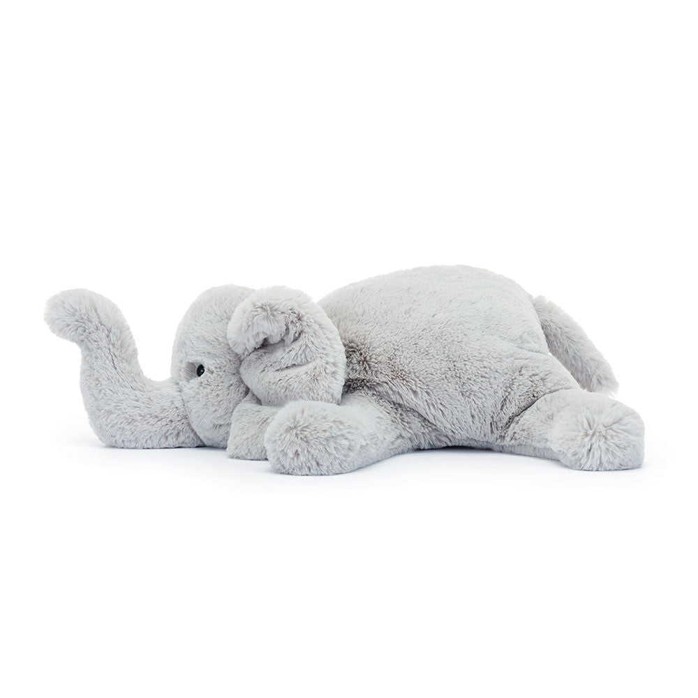 Jellycat Plush Wanderlust Elly Elephant - Ultra Soft Stuffed Animal Toy for Kids & Adults | Perfect for Cuddling, Gifts, Nursery Decor & Travel Comfort