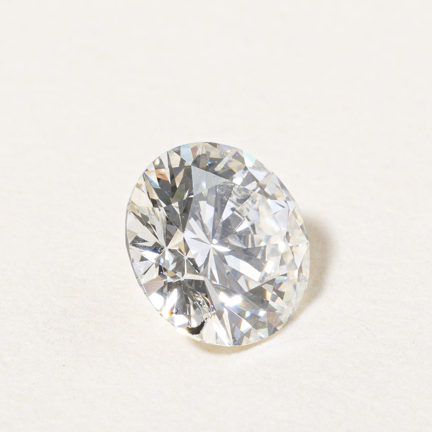 0.58ct Round Brilliant Cut Loose Diamond - SI2 Clarity, H Color | Perfect for Engagement Rings & Fine Jewelry