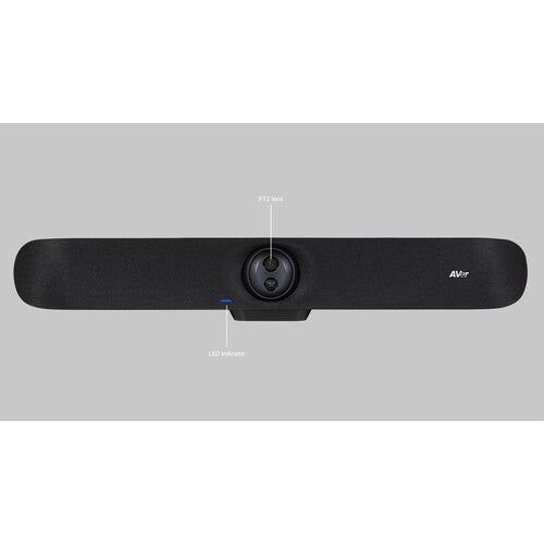 AVer VB350 4K Dual Lens PTZ Conference Camera with Auto Tracking - Perfect for Video Conferencing, Webinars & Remote Meetings