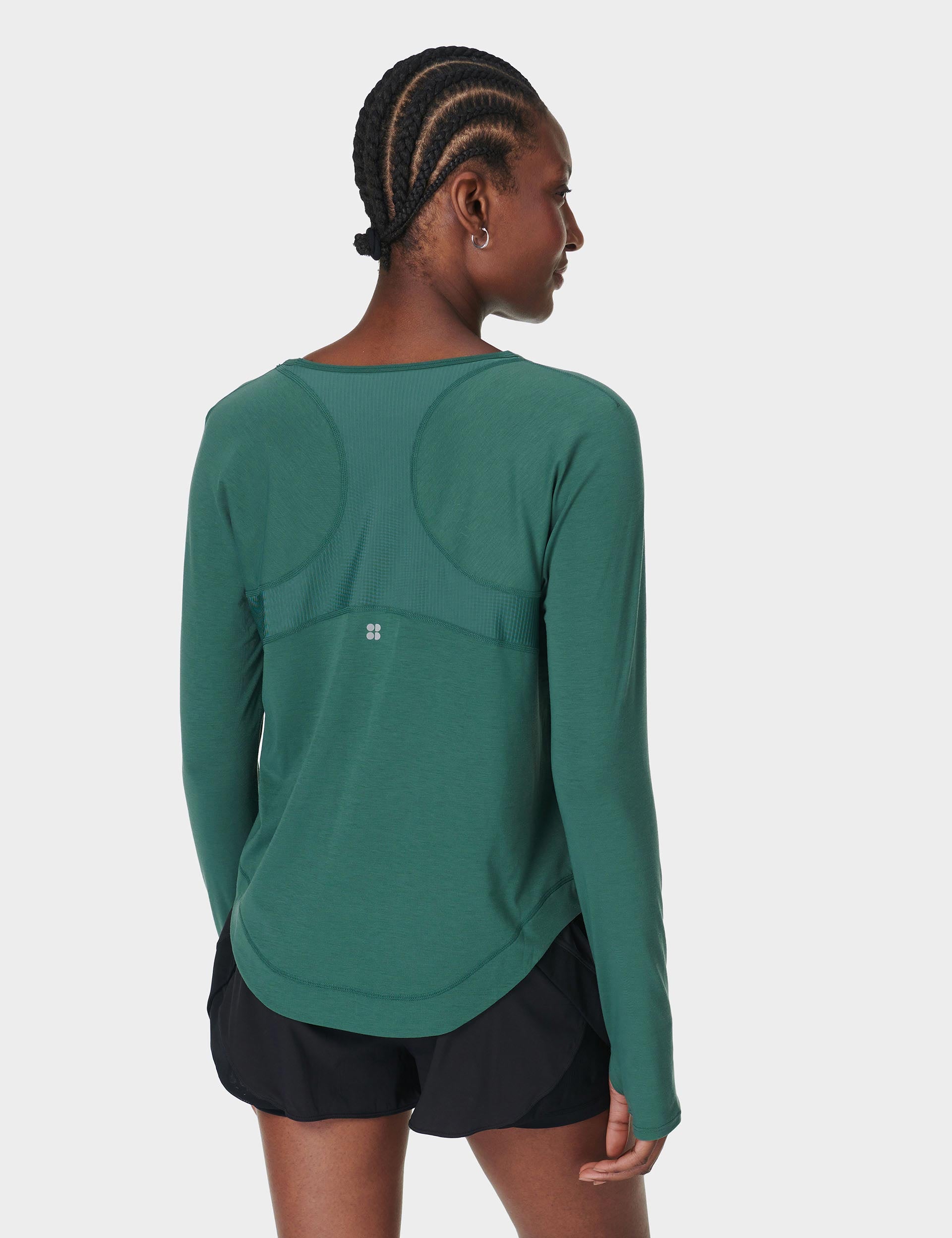 Breathe Easy Running Long Sleeve Top - Moisture Wicking Athletic Shirt for Men & Women in Glade Green - Perfect for Jogging, Gym Workouts & Outdoor Activities