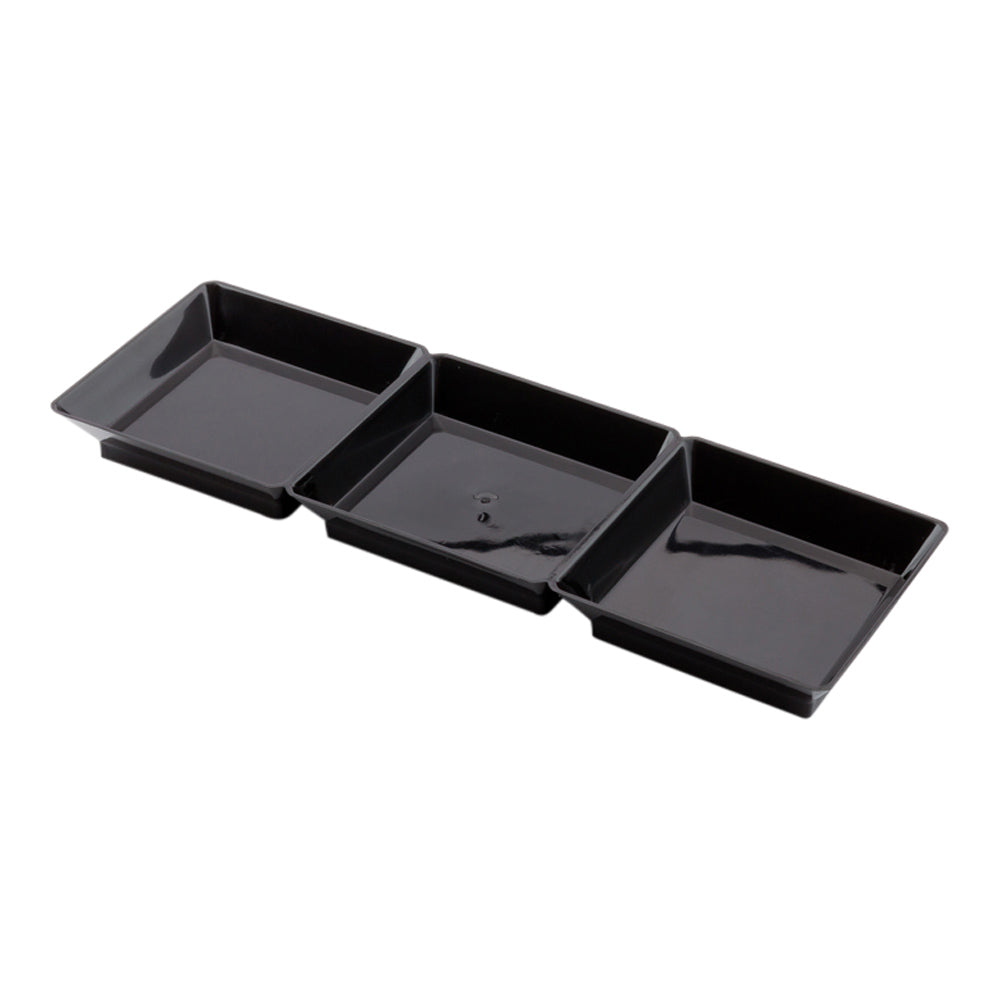 100-Pack Black Rectangle 7.5