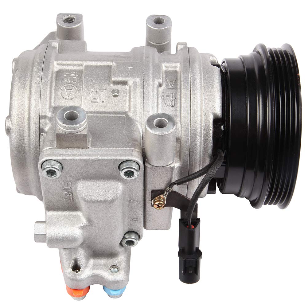 Hyundai Tucson 2.0L AC Compressor 2005-2009 Replacement - High Performance Air Conditioning Compressor with Clutch | Perfect for Summer Cooling & Auto AC Repair