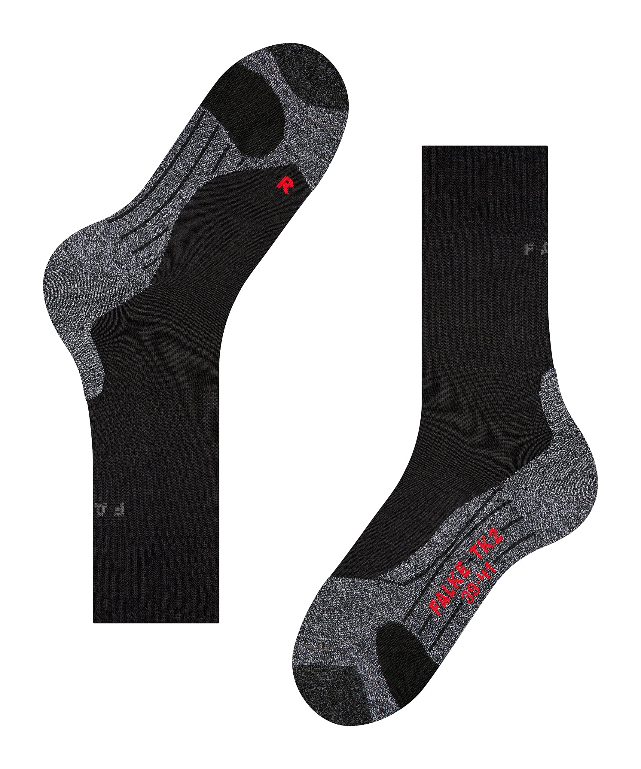 FALKE Men's Trekking Socks TK2 - 3 Pairs of Hiking & Walking Socks for Outdoor Adventures - Breathable & Durable Performance Socks for Hiking, Camping, and Backpacking