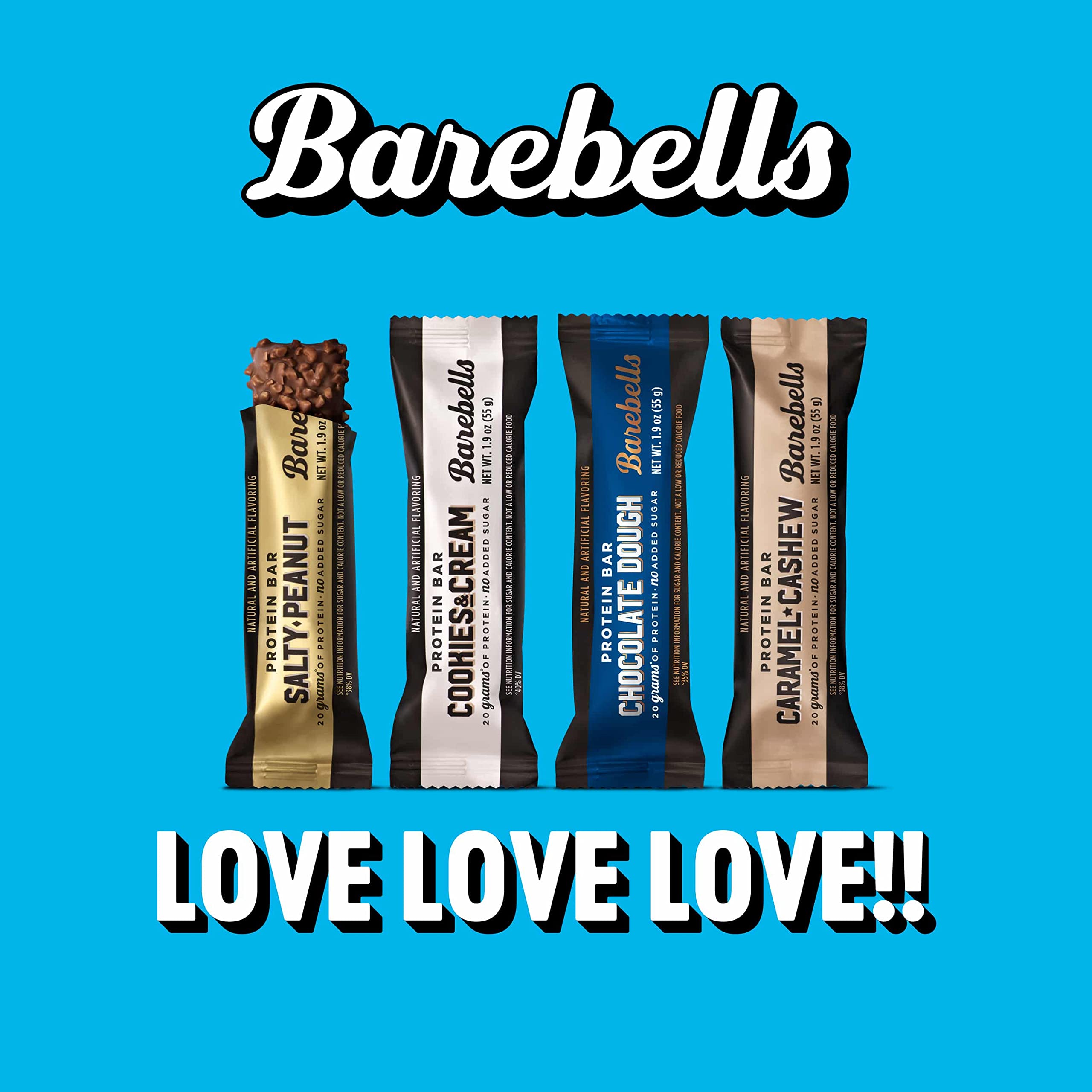 Barebells High Protein Bars Variety Pack - 12 Count (Pack of 2) | 20g Protein, Low Sugar (1g) | Chocolate & Other Flavors | Ideal for Gym, Workout Recovery, On-the-Go Snack & Healthy Breakfast