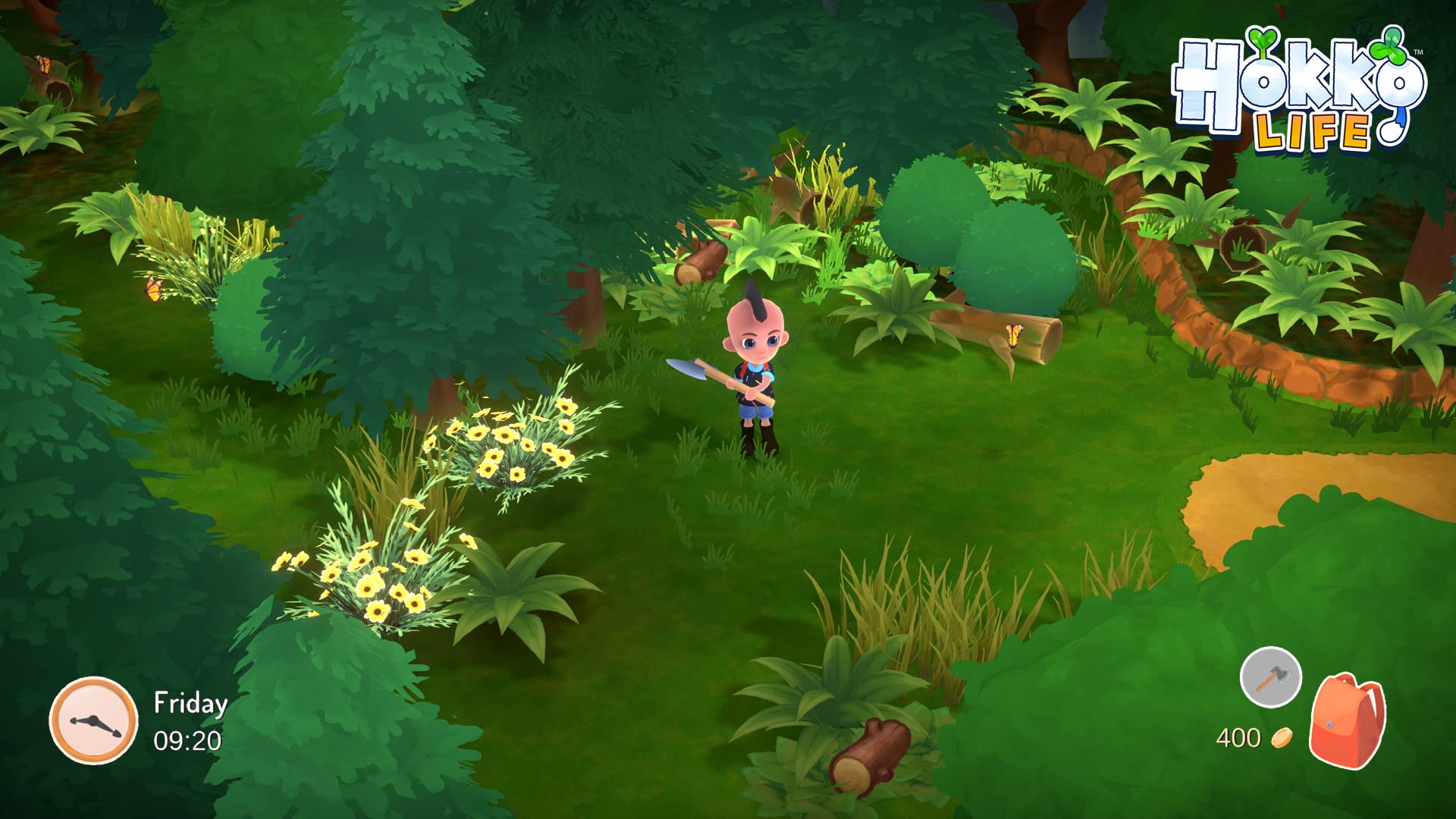 Hokko Life - Relaxing Farming & Life Simulation Game for Nintendo Switch - Perfect for Casual Gamers & Animal Crossing Fans