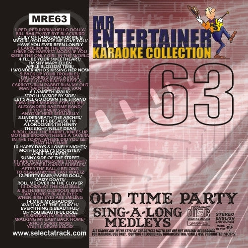 Vintage MRE63 Sing-Along Party Music Player - Perfect for Family Gatherings, Karaoke Nights & Retro Themed Parties