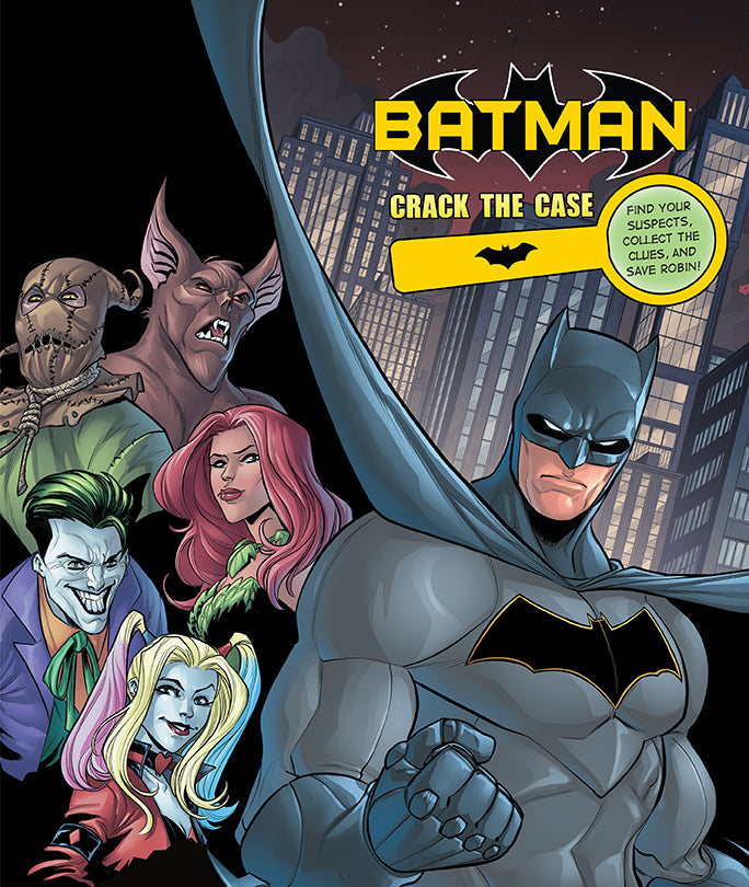 DC Comics Batman Crack the Case Puzzle Game - Fun Detective Mystery Solving Activity for Kids & Adults - Perfect for Family Game Nights & Superhero Parties