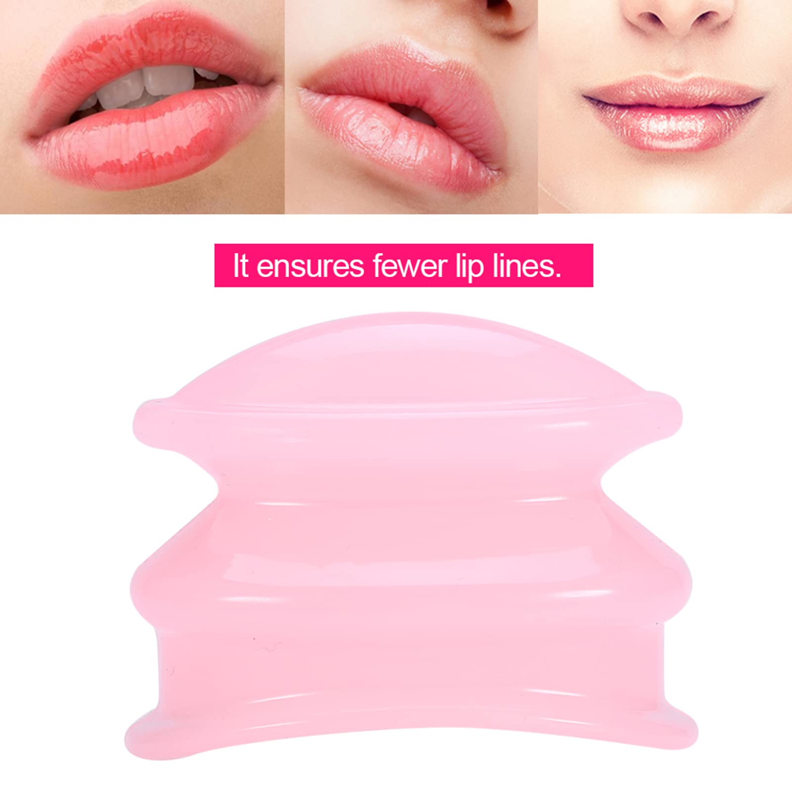 **Lip Plumper for Women - Silicone Lip Enhancer & Suction Device, Portable Lip Plumping Tool for Fuller Lips - Perfect for Makeup, Beauty Routine & Self Care**