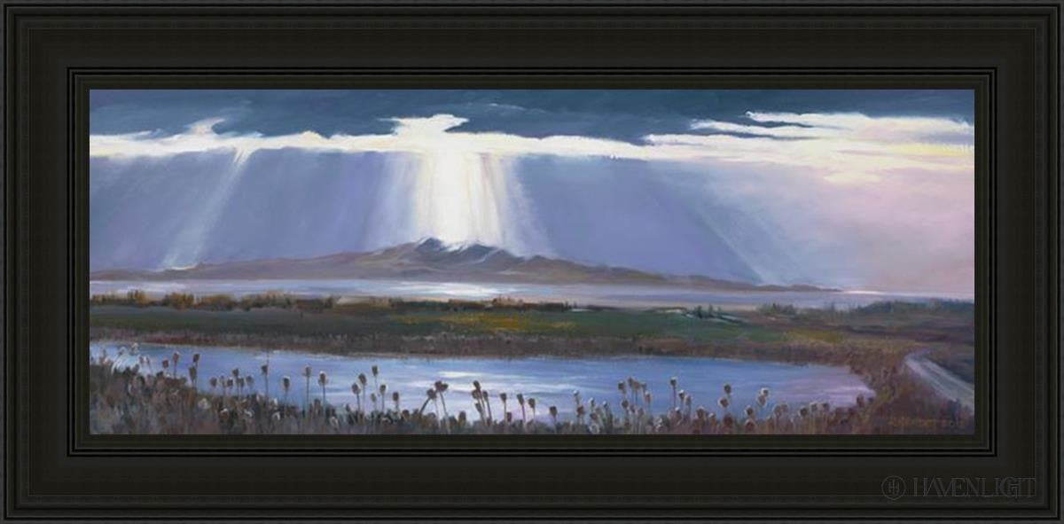 Antelope Island by Ruth Hewlett - Stunning Landscape Art Print for Home & Office Decor | Perfect for Living Rooms, Bedrooms, and Gifts