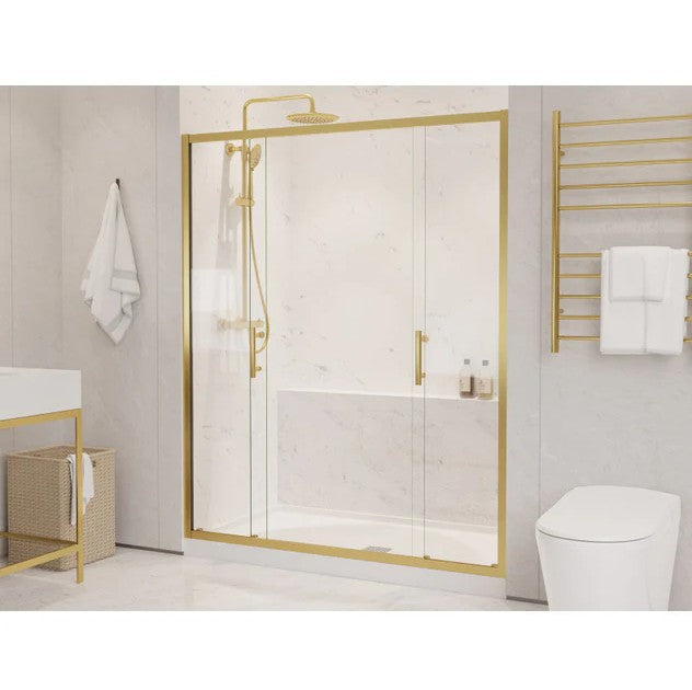 Anzzi SD AZ15 01BG Enchant Framed Sliding Shower Door - 70