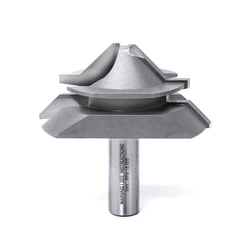 Amana 55390 2-5/8 Inch 45 Degree Lock Miter Router Bit - Perfect for Woodworking, Cabinet Making, and Precision Joinery Projects