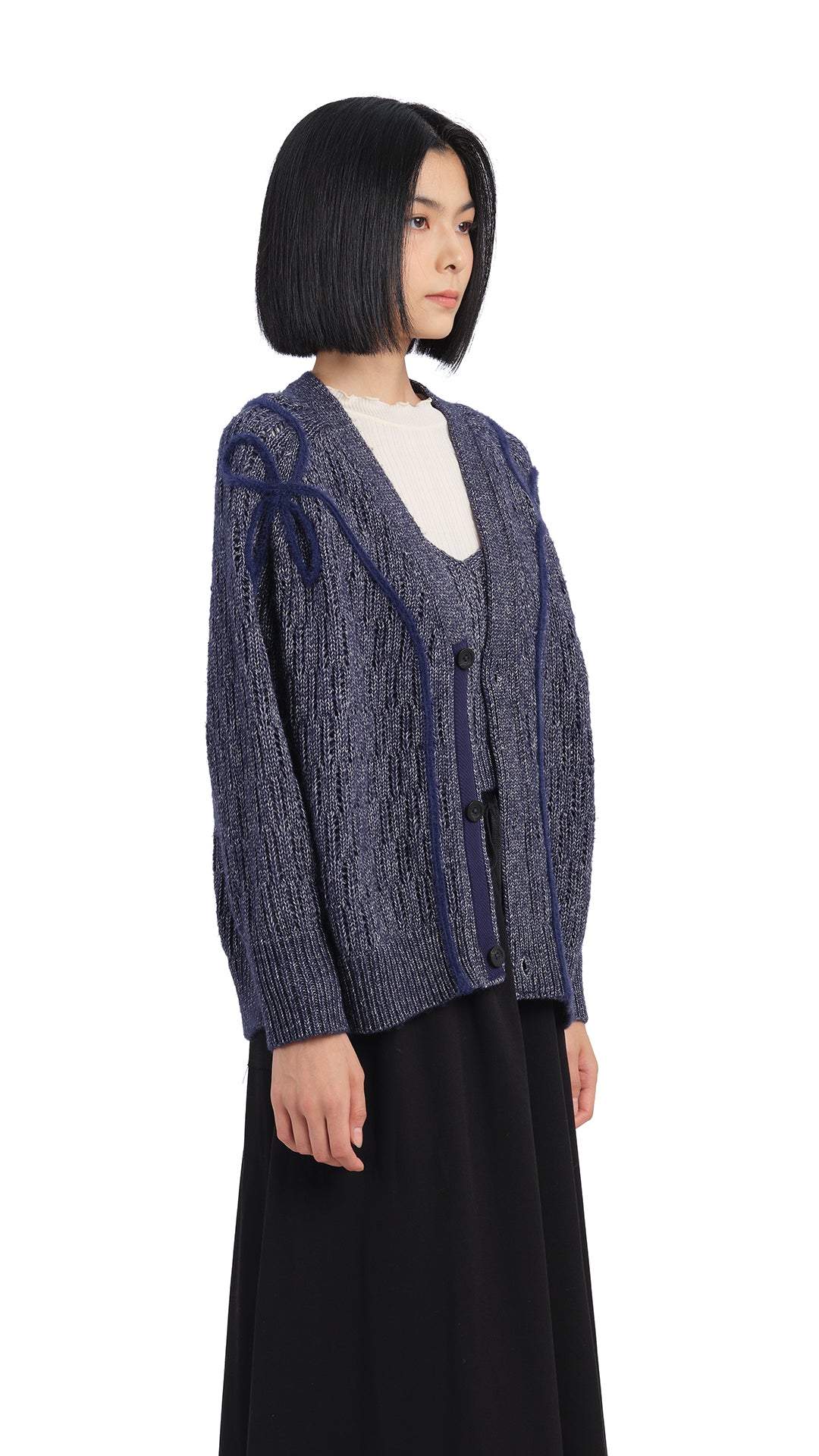 Soft & Cozy Textured Cardigan for Women - Lightweight Knit Sweater for Fall & Winter - Perfect for Layering, Office Wear & Casual Outfits