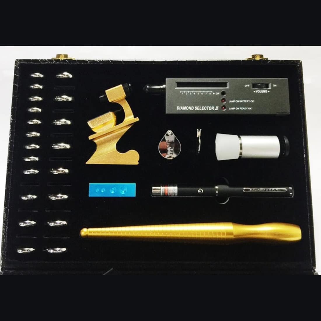 Professional Diamond Tester Pen - Portable Electronic Gemstone Jewelry Tester for Real/Fake Diamond Detection | Fast & Accurate Results | Perfect for Jewelers, Pawn Shops & Gemstone Enthusiasts