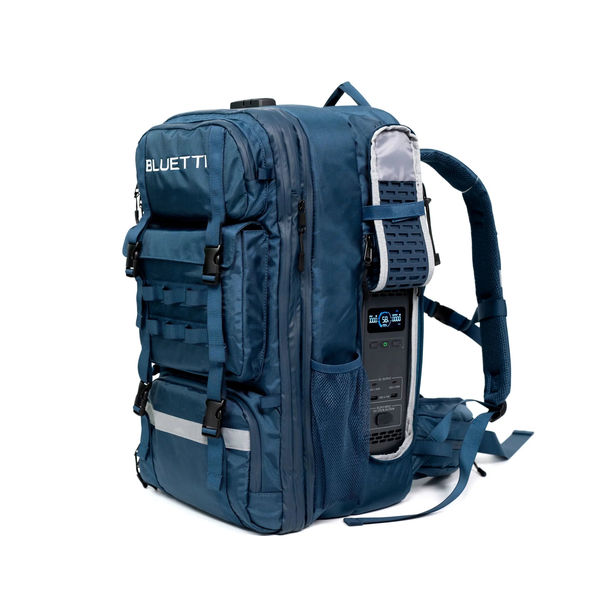 BLUETTI Handsfree 2 Portable Power Station - 300W Solar Generator for Camping, Hiking & Emergency Backup - Lightweight Backpack Design with USB-C & AC Outlets