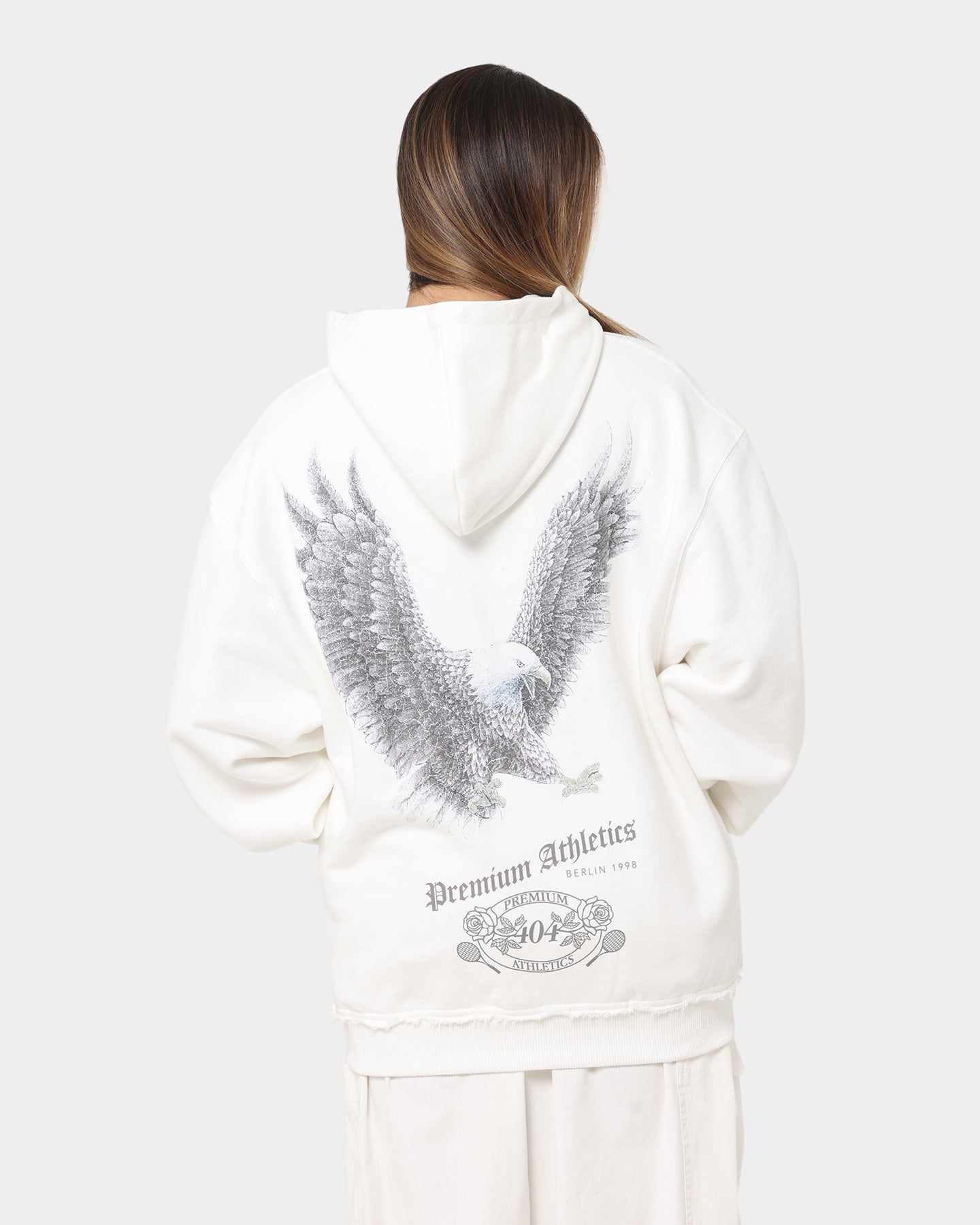 404 Flight Vintage Hoodie Off White - Retro Streetwear for Men & Women - Perfect for Casual Wear, Travel, and Urban Fashion
