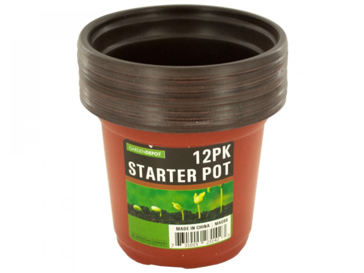 72 Pack Small Garden Starter Pots for Seedlings - Biodegradable Nursery Plant Pots with Drainage Holes, Perfect for Indoor/Outdoor Gardening, Herbs, Flowers & Vegetables