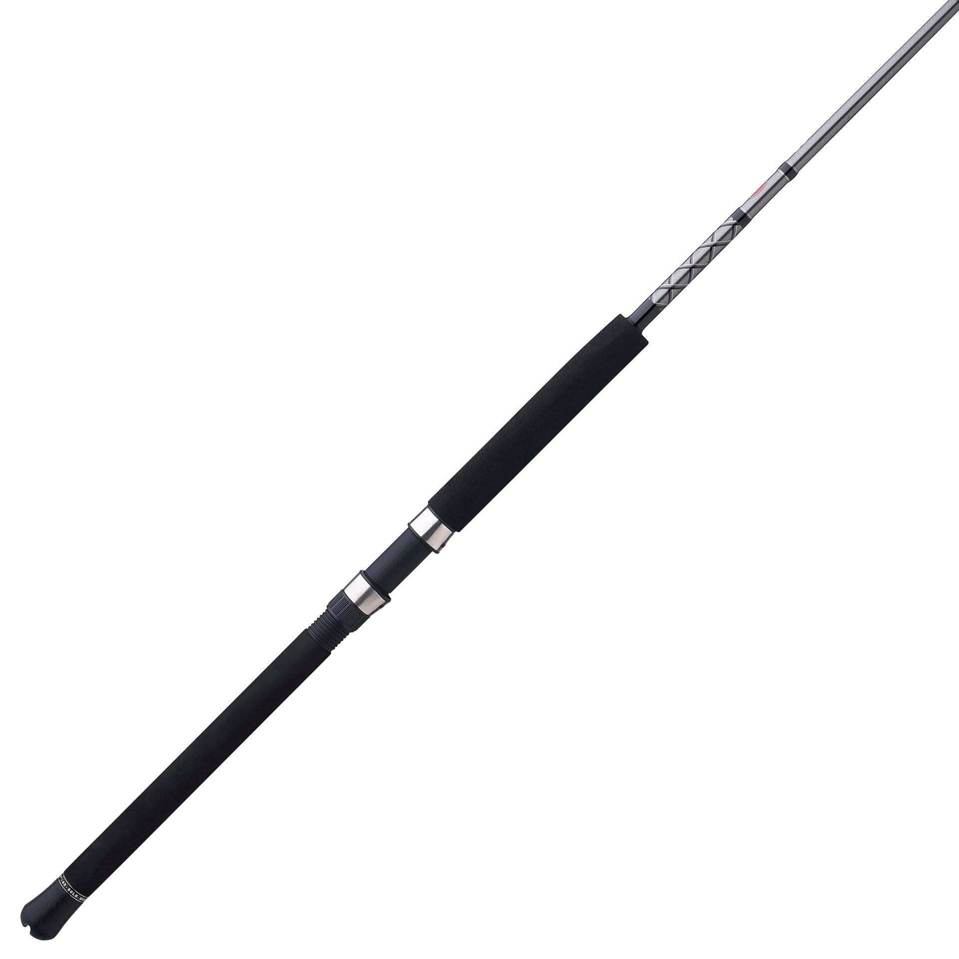 Ally™ II Spinning Boat Fishing Rod - Saltwater & Freshwater Fishing Pole for Offshore & Inshore Angling - Perfect for Deep Sea, Pier, and Kayak Fishing Adventures