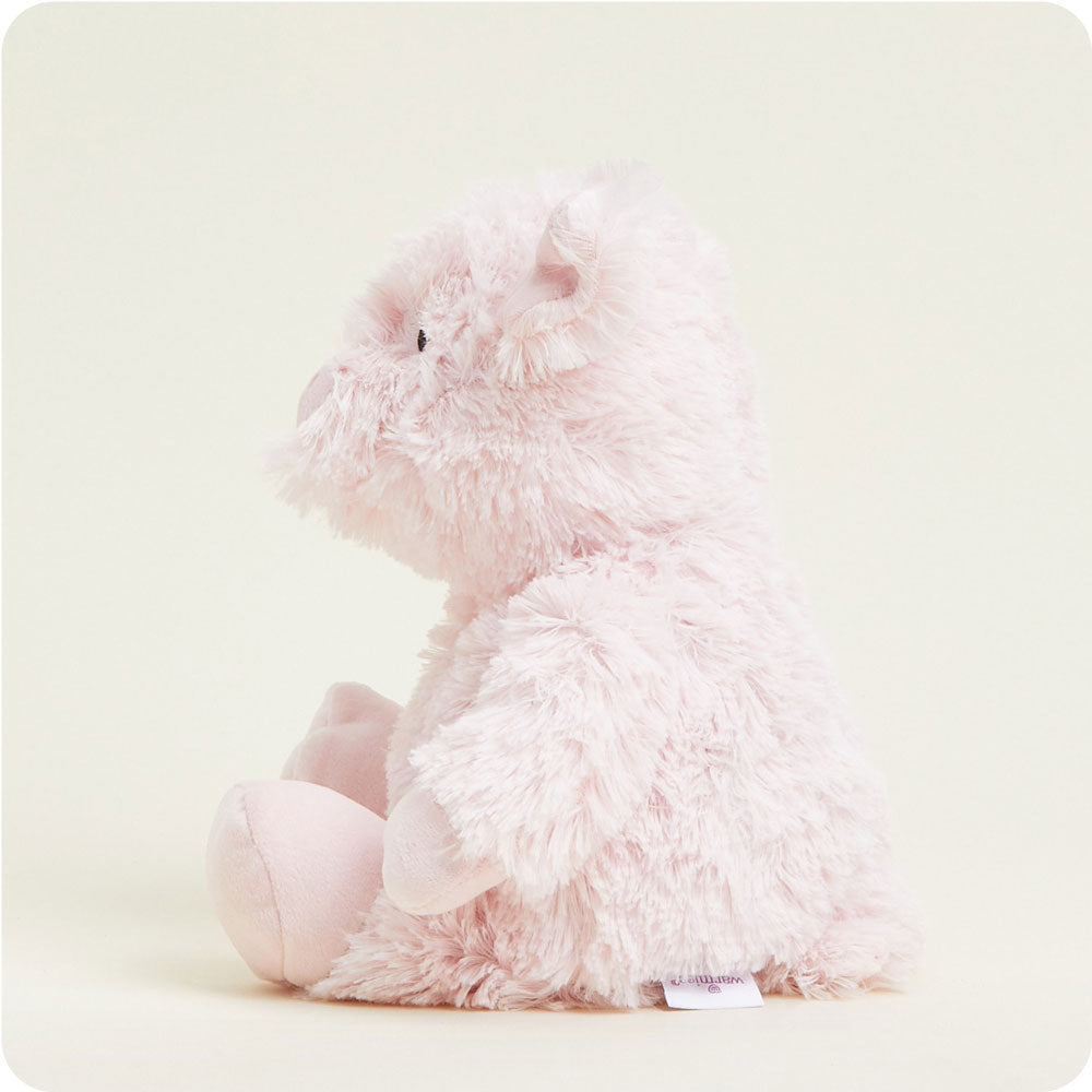 Weighted Heated Pig Stuffed Animal - Warmies Plush Toy for Stress Relief & Comfort - Perfect for Anxiety Relief, Warm Hugs, and Cozy Nights
