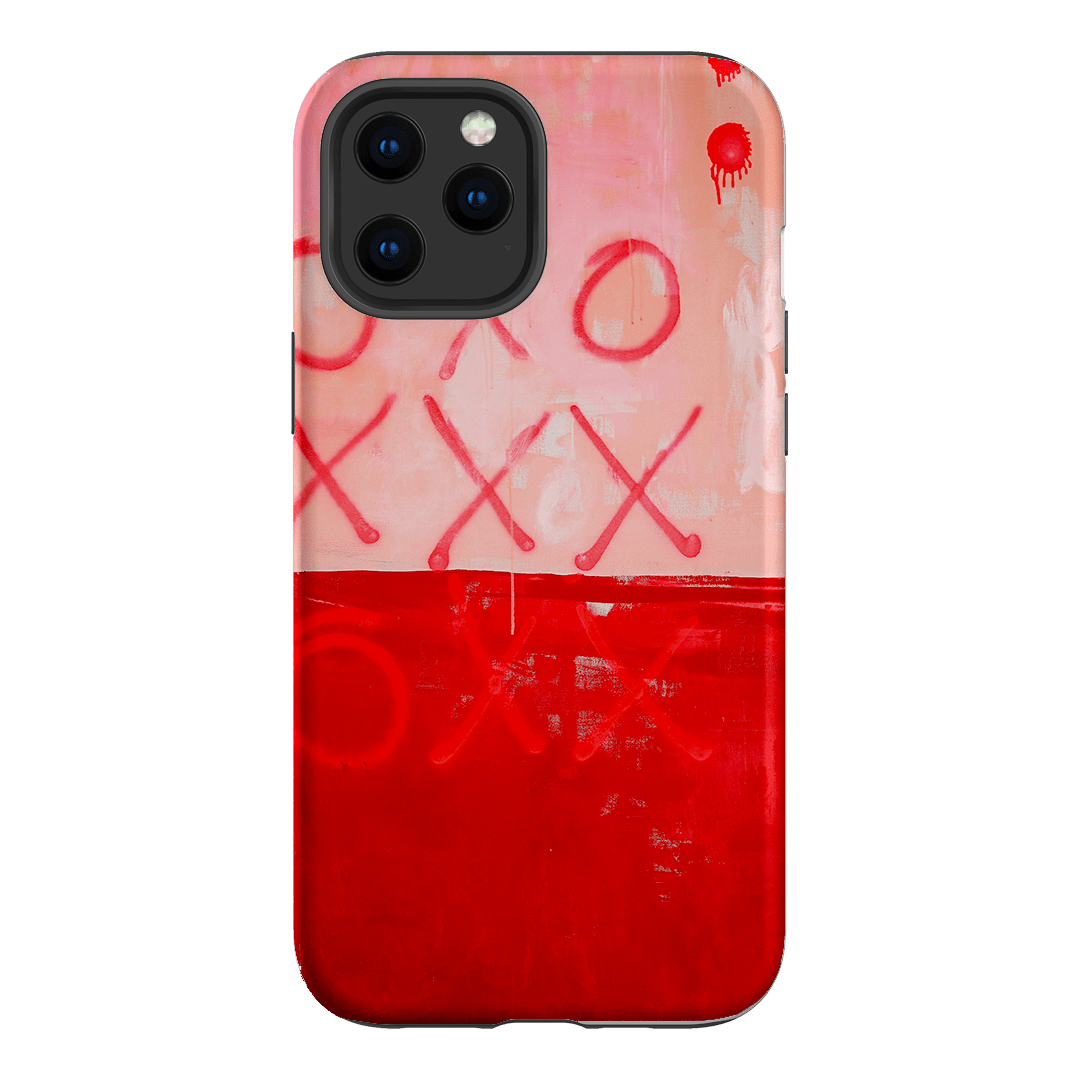Premium Xoxo Phone Case - Shockproof & Slim Design for iPhone 15/14/13/12/11 Pro Max - Trendy Cute Protective Cover for Everyday Use, Travel & Outdoor Activities