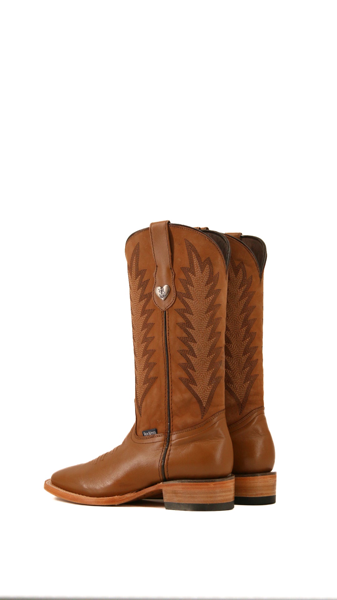 Sierra Square Toe Cowgirl Boots for Women - Western Riding Boots with Comfortable Cushion - Perfect for Country Dancing, Rodeo & Outdoor Adventures