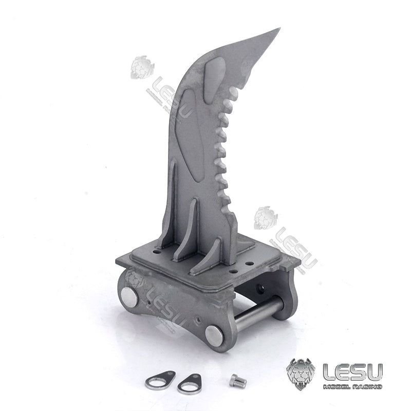 1/14 Scale LESU RC Metal Hydraulic Wheeled Excavator Model - ET30H with Pump Cabin, Sticker Display, Grapple, Ripper Bucket & Scraper Compactor - Perfect for Construction Toy Collection, RC Hobbyists and Model Display Scenes
