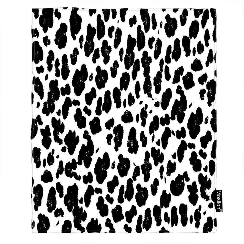 Cheetah Print Throw Blanket 30x40 Inch - Soft Flannel for Couch, Bed & Car