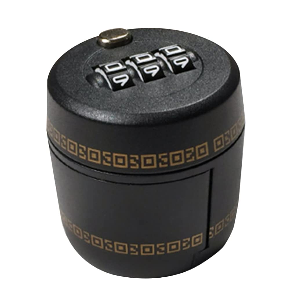 Hemoton Digital Wine Bottle Lock with Password Code - Secure Whiskey & Liquor Bottle Stopper - Black Wine Cap for Home Bar, Parties & Gifts