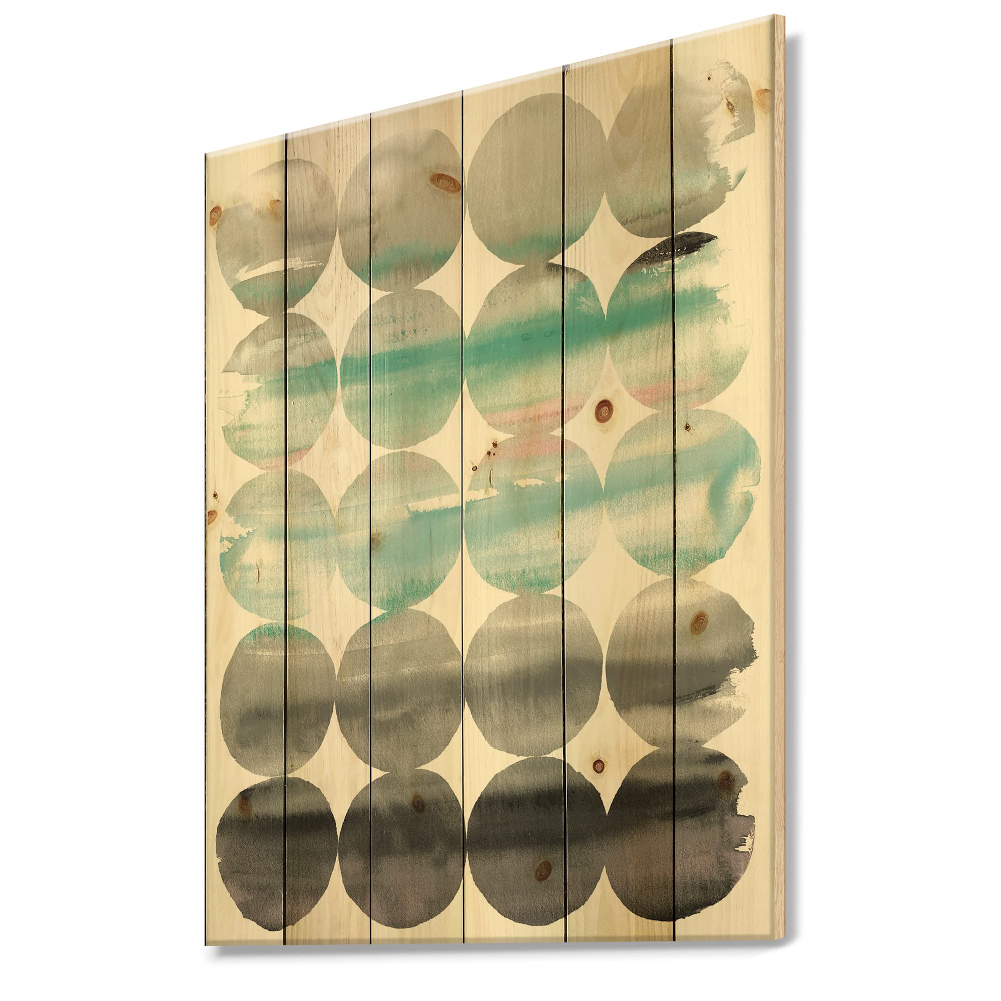 Modern Geometric Wood Wall Art - Abstract Pine Panels for Home Decor
