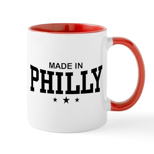White/Red Inside - Made In Philly Mug